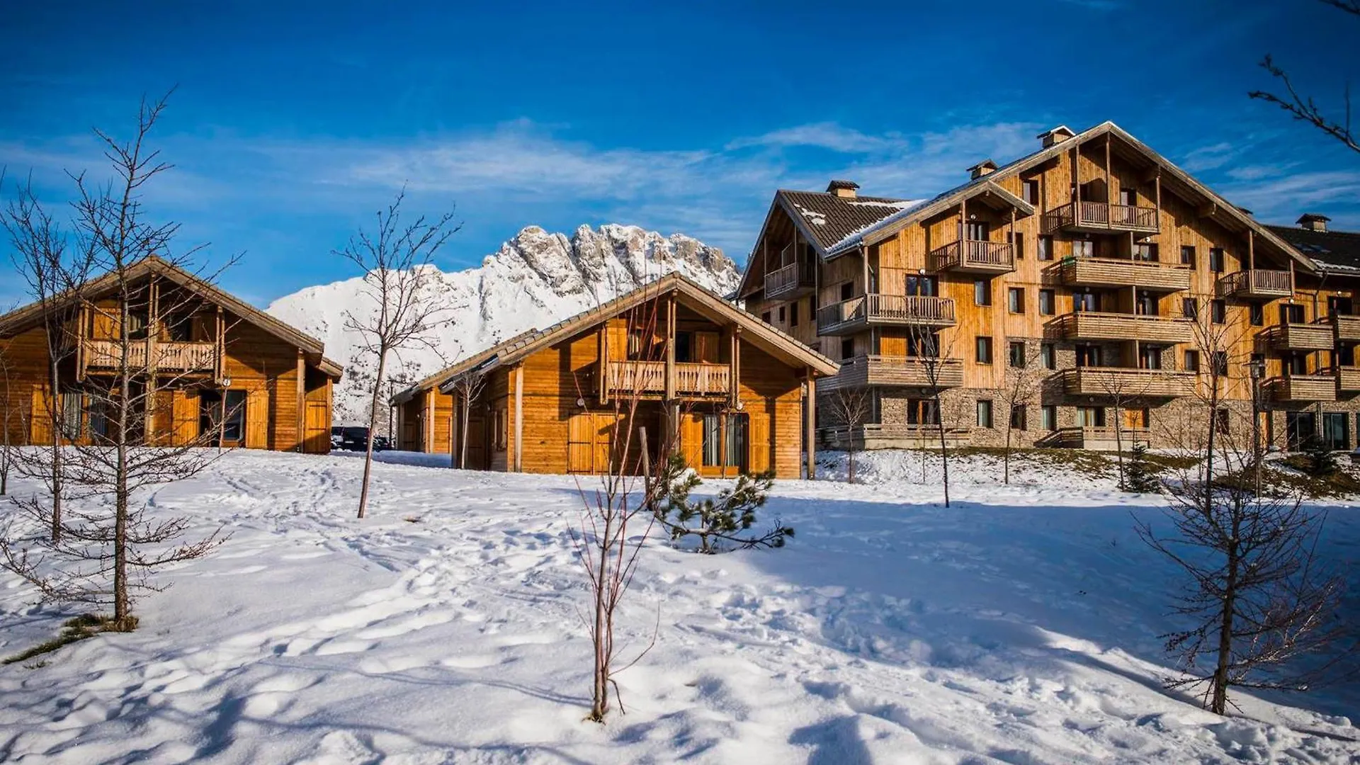 Apartment Appartement Duplex 3 Pieces Avec Piscine Chauffee A 300M Des Pistes - Superdevoluy - Fr-1-504-457